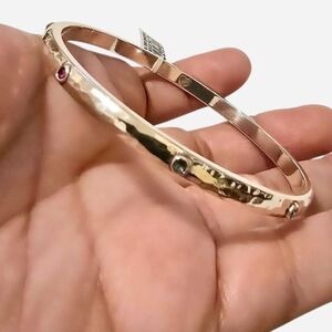 Brighton Silver Bracelet with Gem Accents